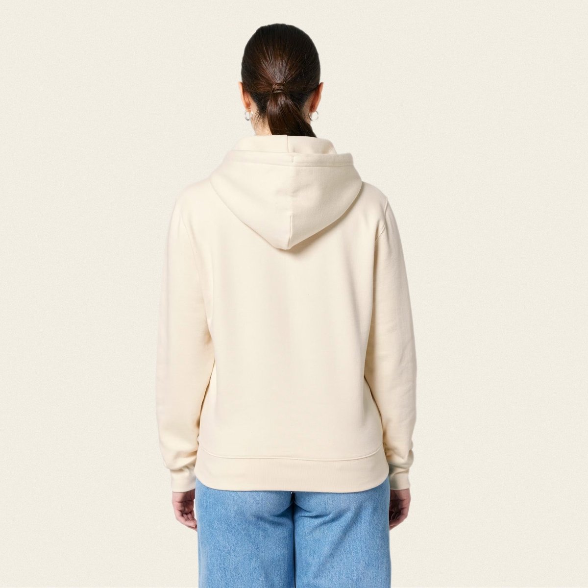 Bio Hoodie - Party Cat in Burgunder - Paw & Pixel Stickdesign