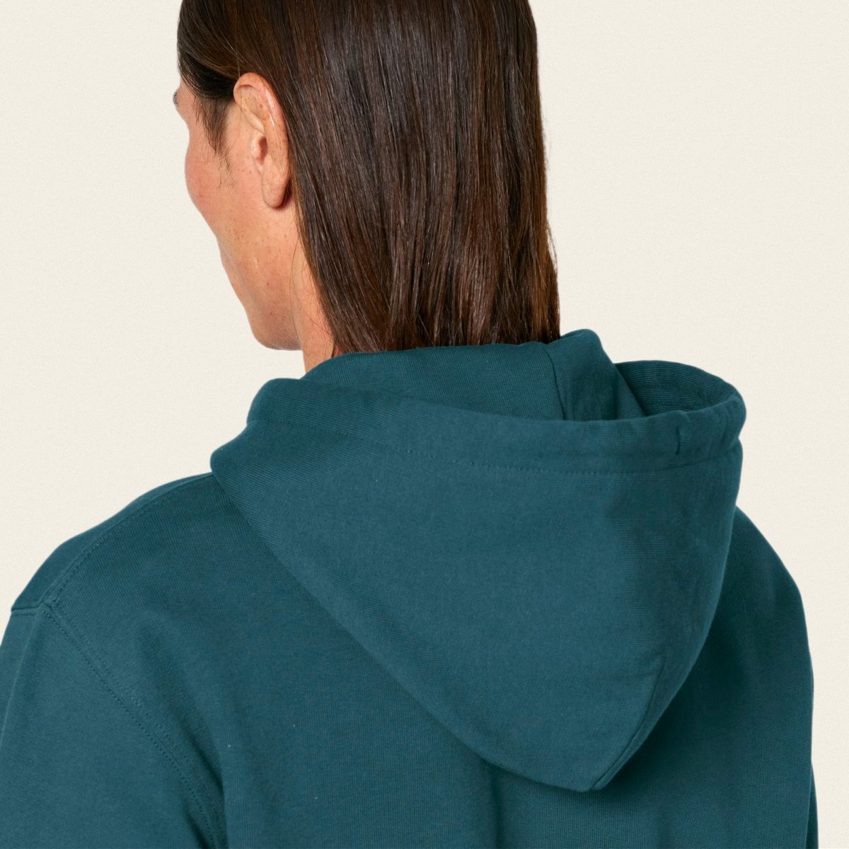 Bio Hoodie - Snack Attack in Burgunder - Paw & Pixel Stickdesign