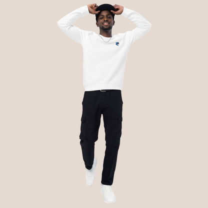 Bio Sweatshirt - Snack Attack in Burgunder - Paw & Pixel Stickdesign