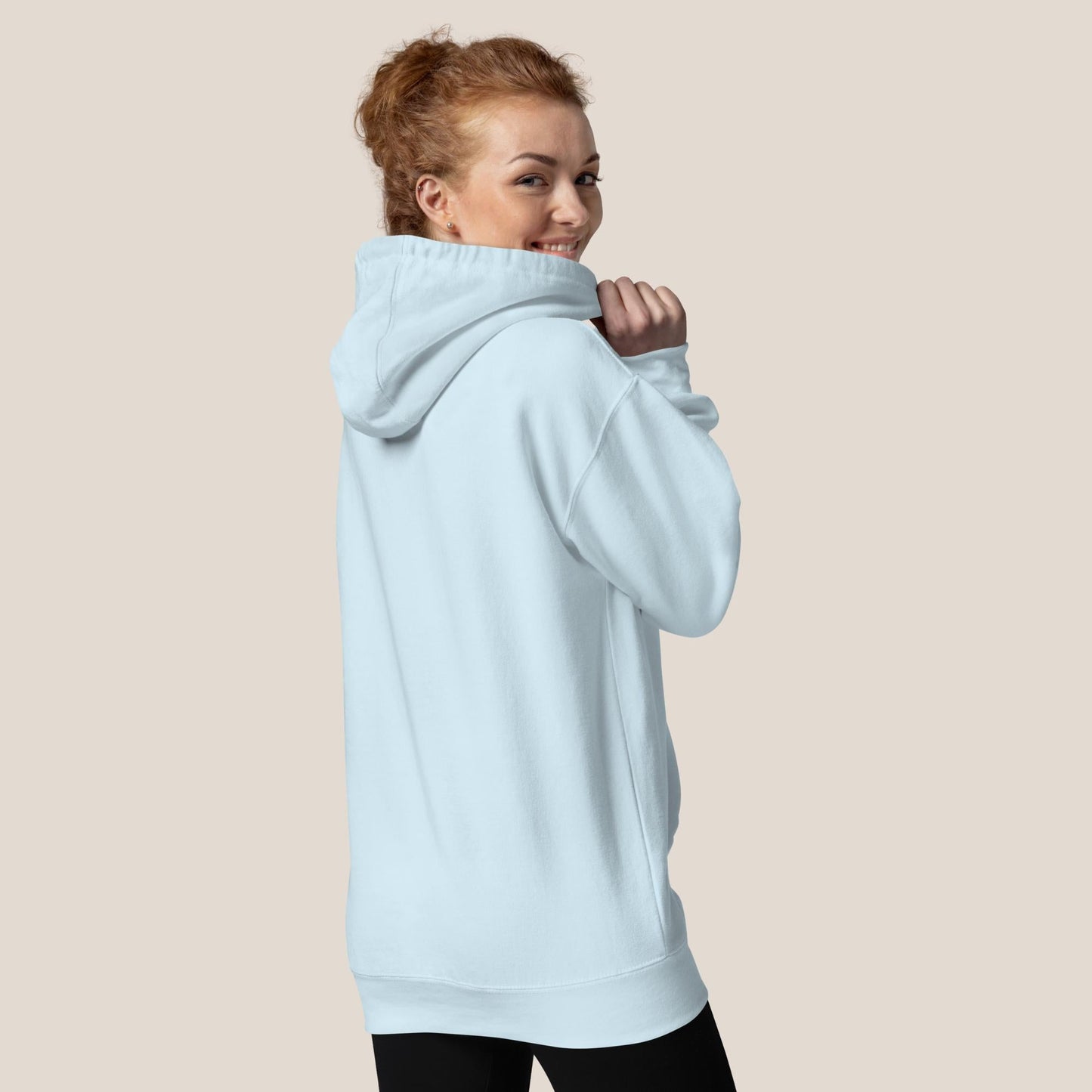 Hoodie - Business Esel in Burgunder - Paw & Pixel Stickdesign