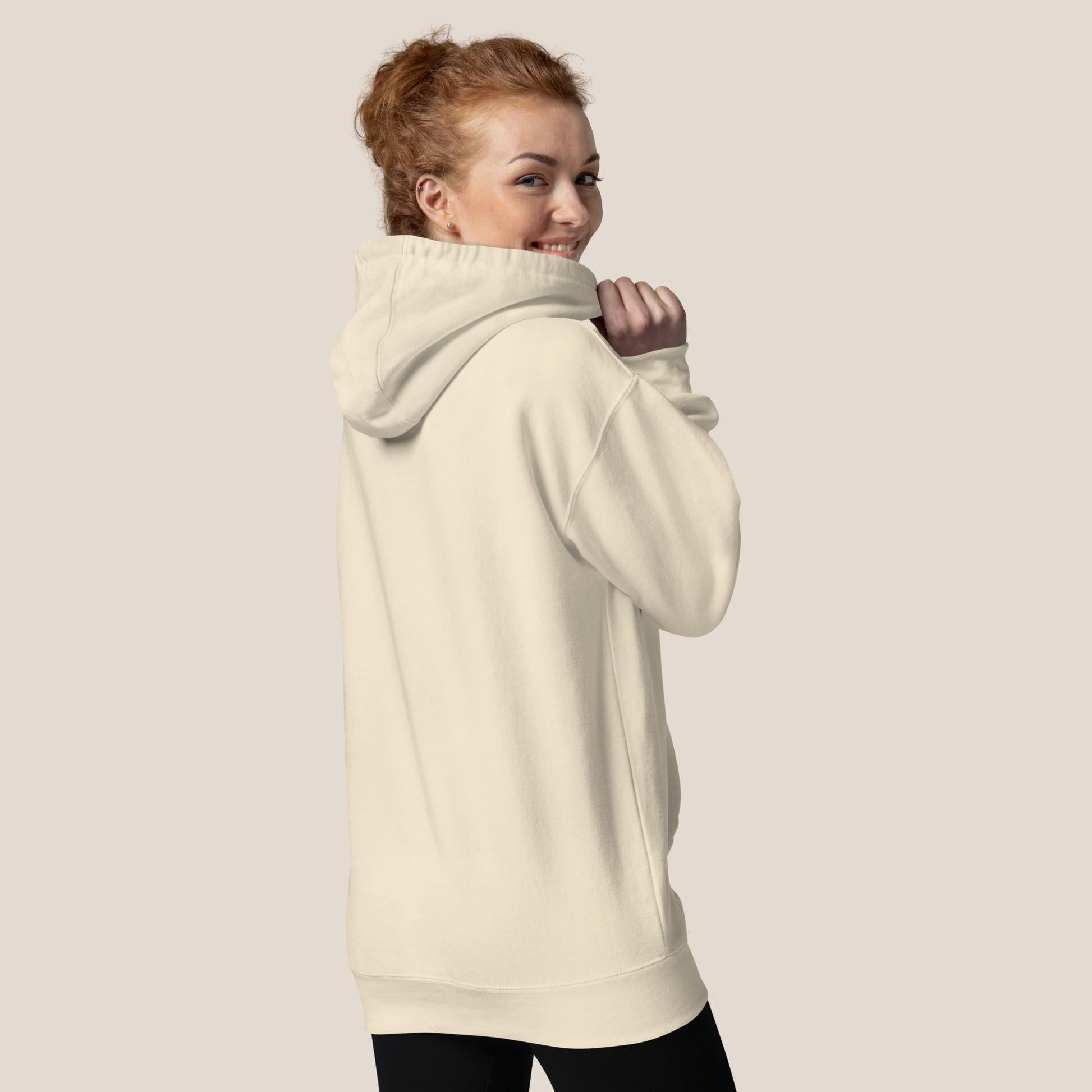 Hoodie - Coffee Junkie in Burgunder - Paw & Pixel Stickdesign