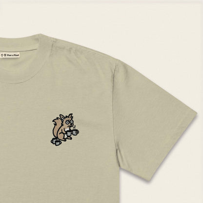 Oversized T-Shirt - Coffee Junkie in Schwarz - Paw & Pixel Stickdesign