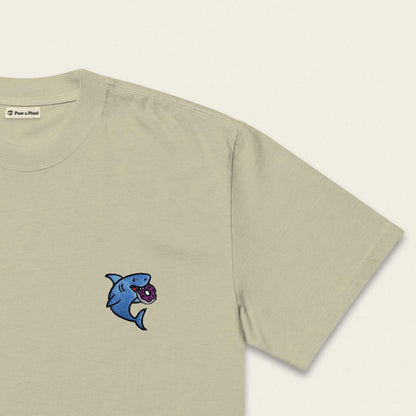 Oversized T-Shirt - Snack Attack in Schwarz - Paw & Pixel Stickdesign